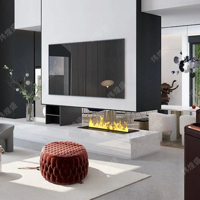 5 Years Warranty Factory Price 1500cm Length 3D Water Vapor Electric Fireplace