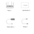 Original Xiaomi Redmi AX5400 Wifi Router Mesh System Wi-Fi 6 Plus 160MHz Work With Xiaomi mijia mihome App Network Cable