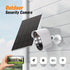 Wireless 1080P Surveillance Solar Battery Camera WiFi CCTV Security Outdoor IP Camera Built-In Rechargeable Battery Powered Cam