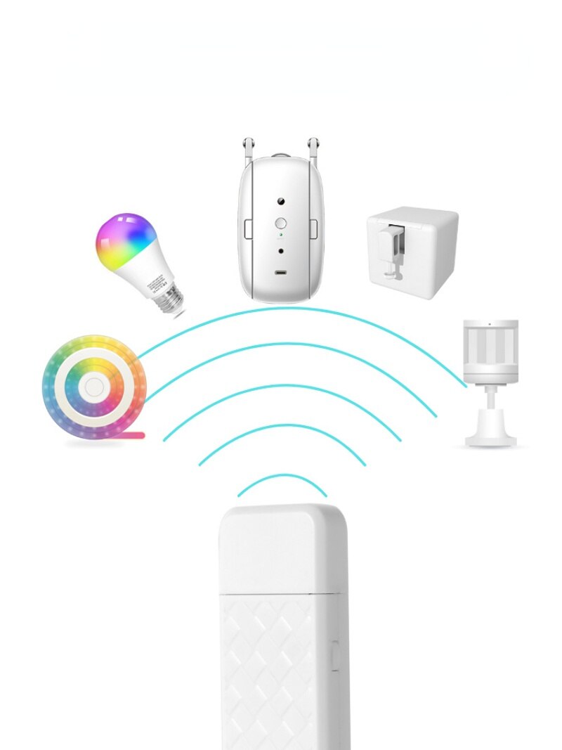 Smart USB Wireless Gateway Bluetooth Mesh Gateway Bluetooth-compatible Gateway System Smart Life APP Smart Home Control