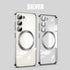 Magnetic Transparent Shell Case For Samsung Galaxy S23Plus S23 Ultra  With Lens All -Inclusive Protection Back Cover