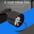 4 Inch Inline Duct Fan Air Ventilator Pipe Ventilation Exhaust Fan Mini Extractor Bathroom Fan Toilet Wall Fan 220V