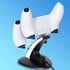 NEW2023 Controller Charger Stand Wireless Joystick Charging Dock Cradle with Indicator Lights for Sony PS5 Gamepad