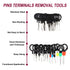 Car Terminal Removal Electrical Wiring Wire Harness Crimp Connector Pin Extractor Kit Repair Hand Tools Pick Hook Set