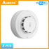 2 in 1 Tuya WiFi Smart Smoke Fire Alarm Temperature and Humidity Sensor Detector Home Security System Alexa Google Assistant