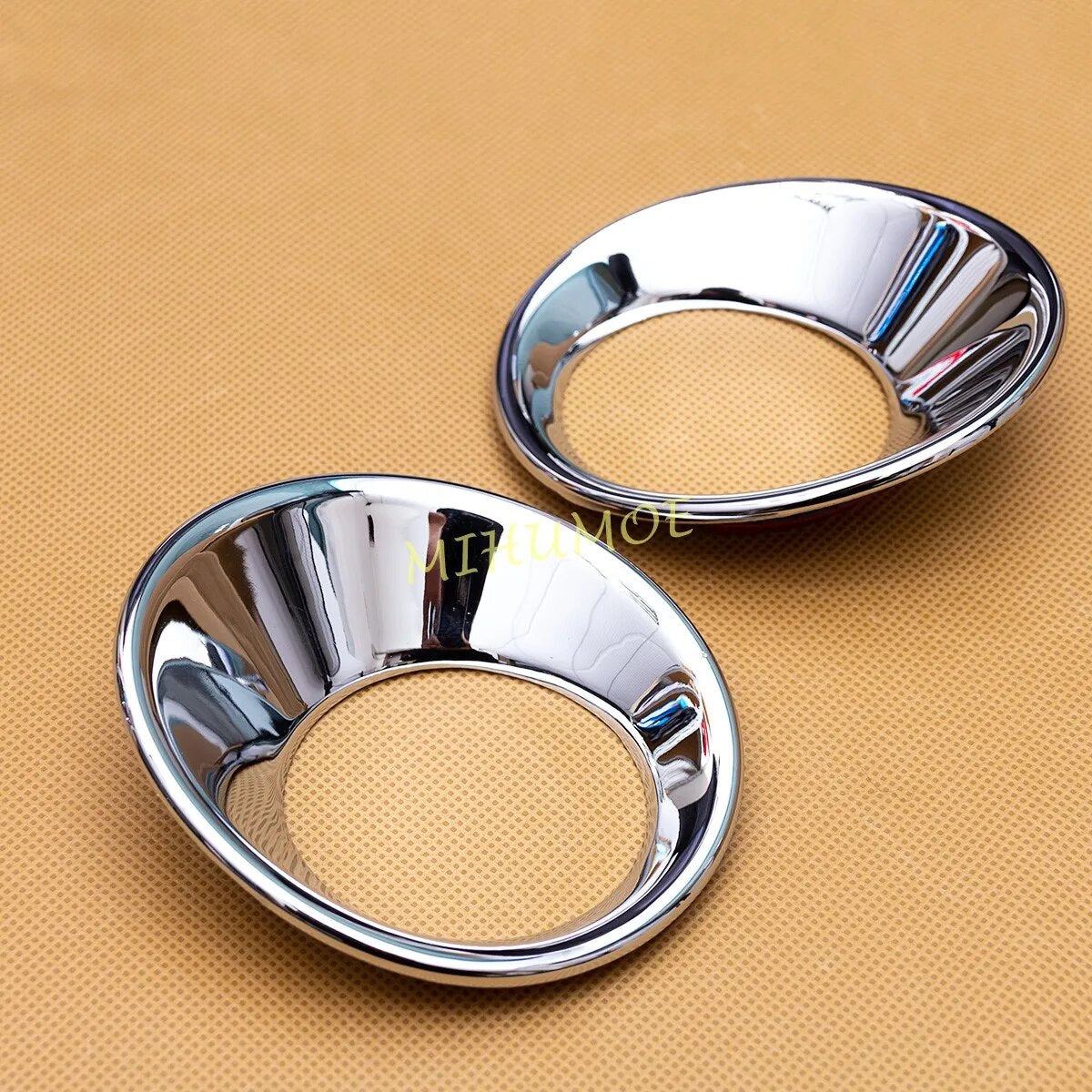 Chrome Car Front Fog Light Lamp Cover Ring Trims For Toyota Corolla Cross 2021 2022 2023