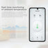 Tuya Zigbee Smart Temperature And Humidity Sensor Smart Home Hygrometer Detector via APP work with Home Assistant Zigbee Gateway