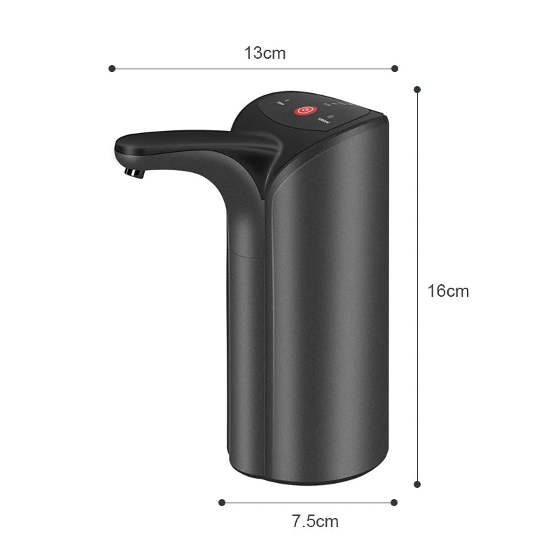 Electric Water Pump USB Rechargeable Water Dispenser Quantitative Effluent Dispenser Automatic Drinking Dispenser Home Gadgets