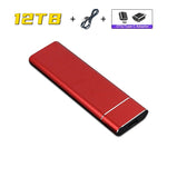 High-Speed Portable SSD 16TB Solid State Hard Disk 2TB High Capacity Storage Device External Hard Drive for Laptop/Desktop/Phone