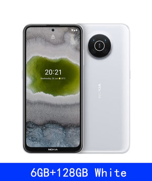 Nokia X10 5G Smartphone 6GB 128GB 6.67 inch FHD+ Display 4470mAh Battery Snapdragon 480 IP52 48MP Quad Camera  2 SIM Card