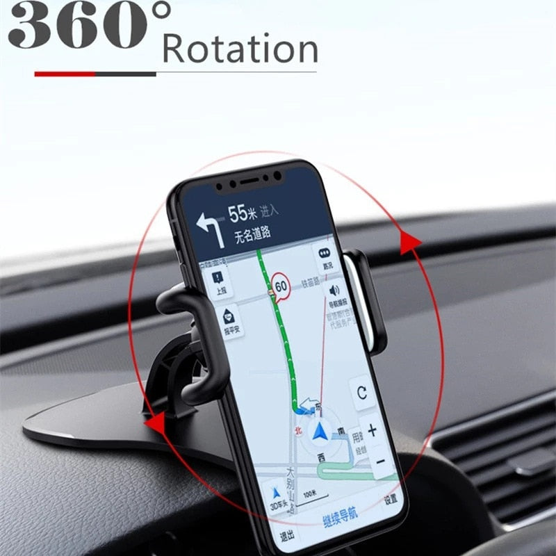 Dash Board Mobile Car Phone Holder Clip Mount CellPhone Stand In Car GPS Support Bracket for iPhone Samsung Portable car holder