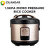 CILANDAR 2/3/4/5L Electric Rice Cooker Micro Pressure Rice Cooking Machine With Non-Stick Coating Detachable Exhaust Valve