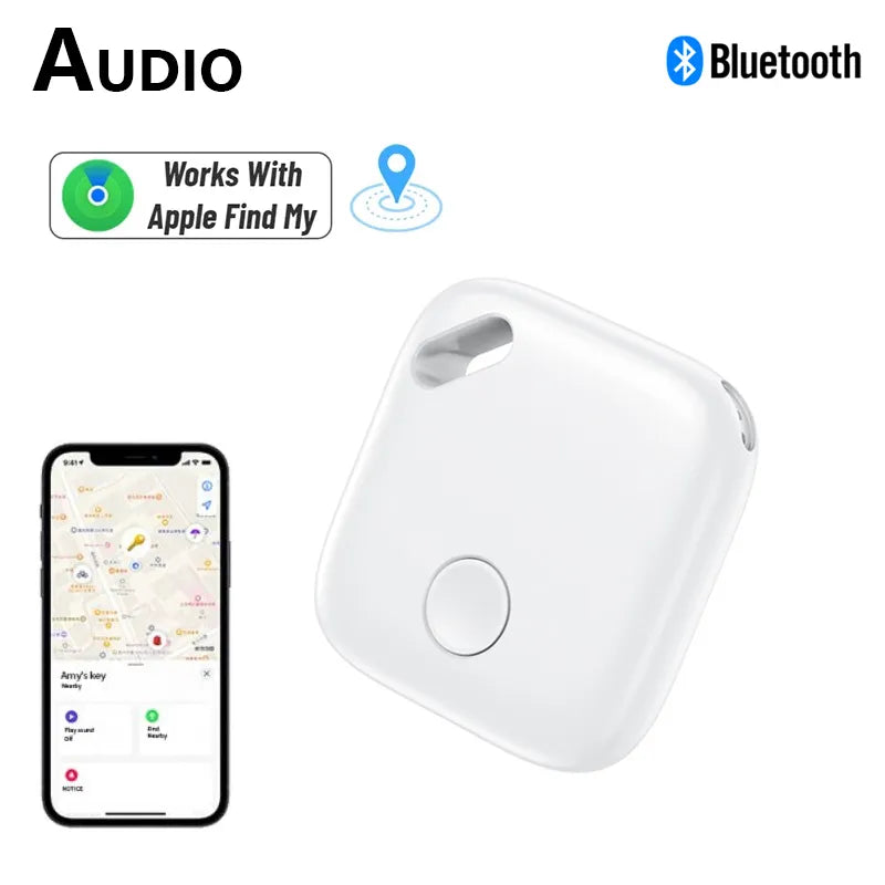 Mini Tracking Device For Apple Find My Key Smart Air Tag Child Finder Pet Car Lost Tracker Smart Bluetooth Tracker IOS System