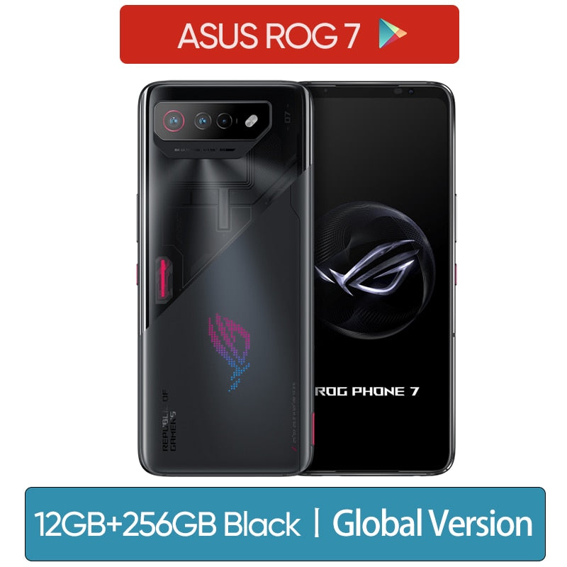 2023 New ASUS ROG Phone 7 & 7 Ultimate 5G Gaming Phone Snapdragon 8 Gen 2 165Hz AMOLED 6000mAh 65W Fast Charge Mobile Phone