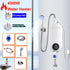 Water Heater Instant 220V 110V 4500W Tankless Electric Water Heater Shower Water Heater Bathroom Kitchen Heater Faucet with Plug