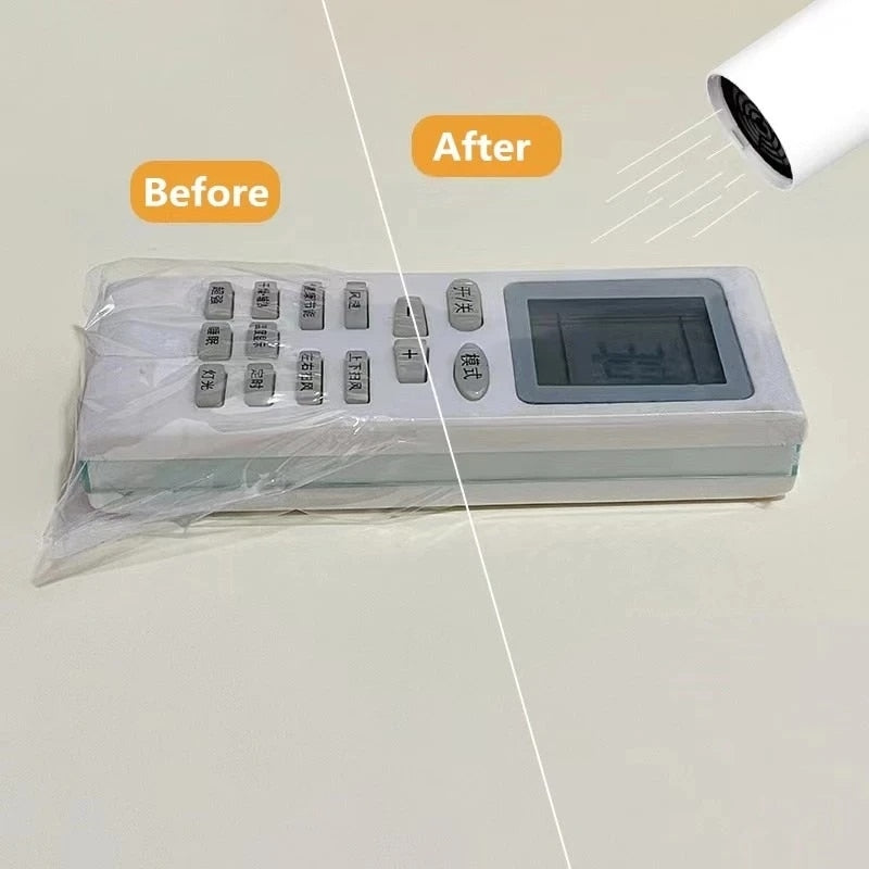 1/5/10/20PCS Transparent Shrink Film Bag Anti-dust Protective Case Cover For TV Air Conditioner Remote Control Shrink Plastic