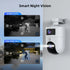 JOOAN Outdoor PTZ IP Camera 5G WiFi Dual Lens External Security Camera Auto Tracking Baby Monitor Street Surveillance Camera