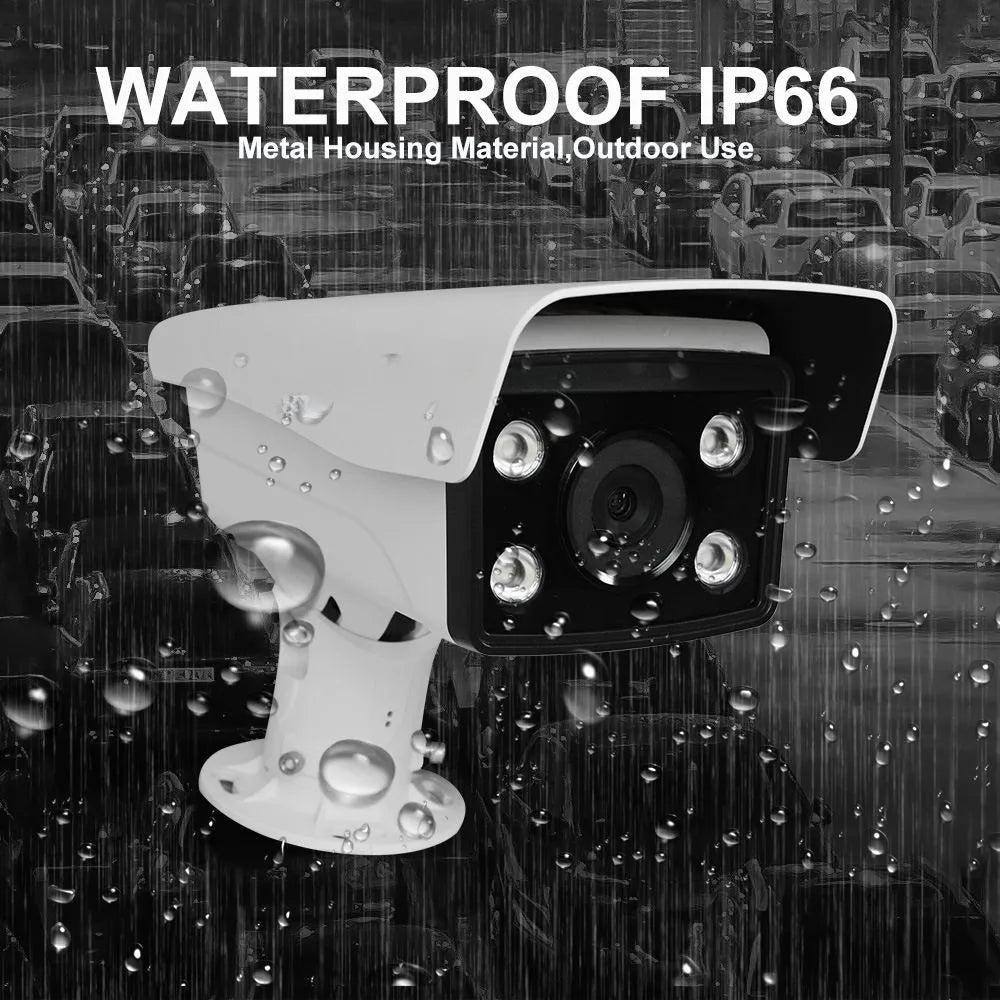 ASIH50-B62-3232 Network HD License Plate Recognition Camera Outdoor Waterproof Color Night Vision Highway Garage Recognition