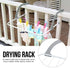 Wall Mounted Drying Racks Folding Clothes Hanger Space Saving Balcony Clothes Drying Rack Indoor And Outdoor Laundry Dryer