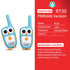 Retevis RT30 Walkie Talkie Kids 2pc Cartoon Owl Children's radio Toy Walkie-talkie Christmas birthday Gift for Children Boy Girl