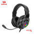 REDRAGON HYLAS H260 RGB Gaming Headphone,3.5mm Surround Sound Computer PC Headset Earphones Microphone for PS4 Switch Xbox-one