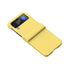 For Samsung Galaxy Z Flip3/4 5G Phone Case Macaron Color Silicone Foldable Soft-Touch Back Protective Cover for SamsungZ Flip3 4