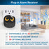 Waterproof Outdoor Doorbell Wireless Luminous Doorbell Creative Owl Shape Doorbell Long-distance Smart Emergency Call Machine