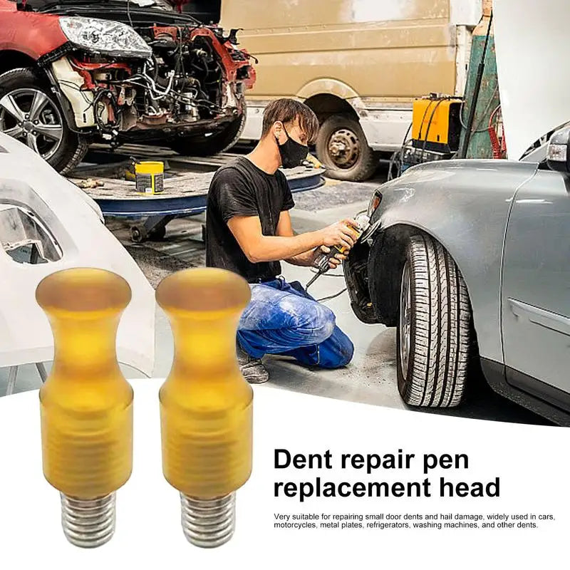 Car Door Small Dent Remover Autos Dent Removal Pen Heads Tips Knock-Tools Tap Down Pen Automobiles Paintless Dent Repair
