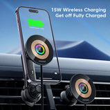 Essager 15W QI Car Wireless Charger Phone Holder Mount For iPhone 14 13 12 Pro Max Wireless Fast Charging Phone Holder Charger