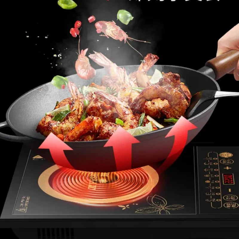 Home Induction Cooker, Energy-saving, Small, Multifunctional, Hot Pot, Hot Pot, Water Integrated Intelligent Hot Plate