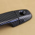 Carbon Fiber Door Handle Cover Trims For Subaru Forester Crosstrek XV Impreza w/ Keyless Entry