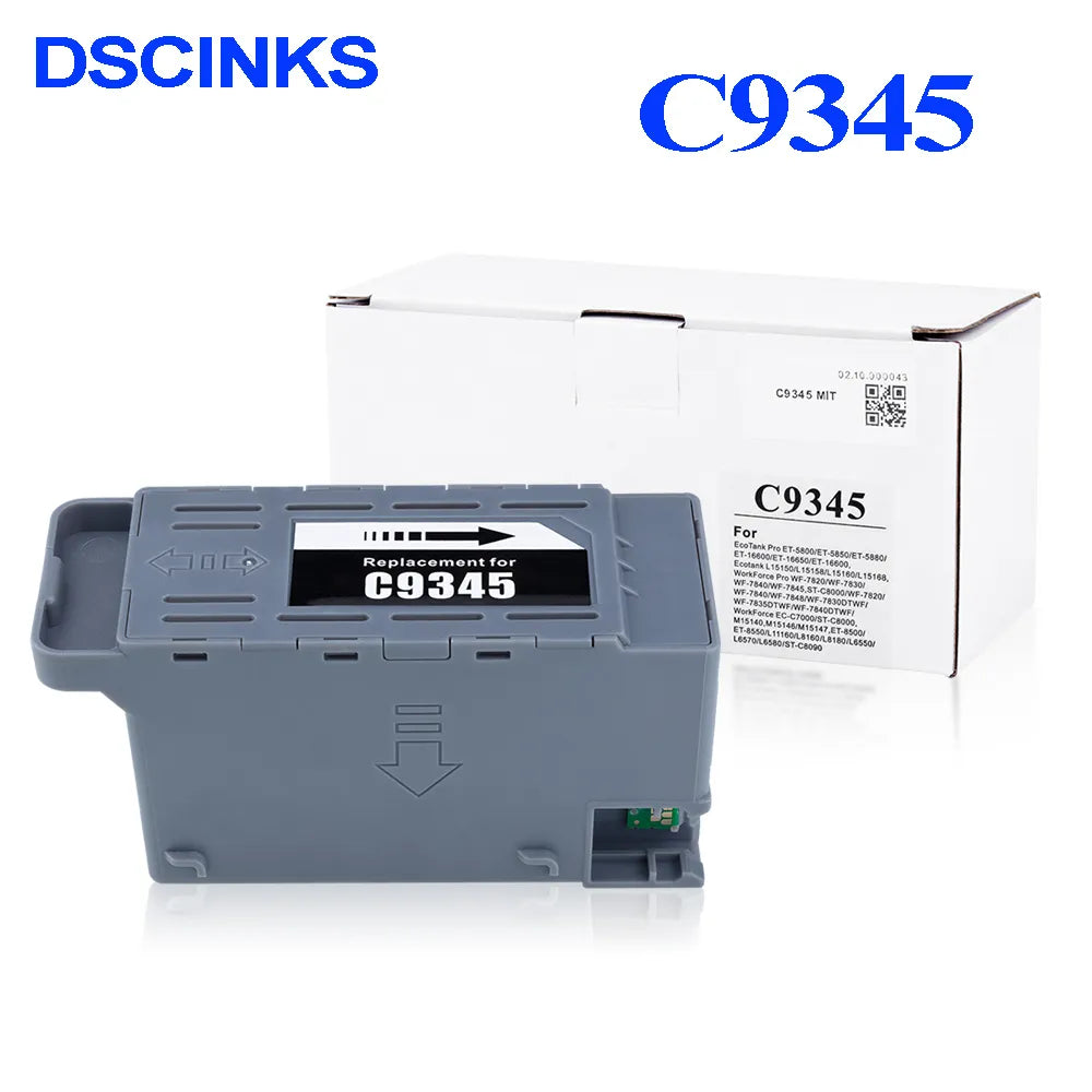C9345 maintenance box tank for Epson L15150 L15160 L15158 L15168 L6578 L6558 WF-7820 7830 ET-5800 ET-5850 ET-5880 Waste ink tank