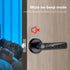 Tuya/TTLOCK APP Control Biometric Fingerprint Smart Door Lock Passcode IC Card Keyless Electronic Lock With Larger Handle Panels