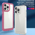 Luxury Transparent Protective Cover For iPhone 14 13 12 11 Pro Max Case For iPhone X XS Max XR Shockproof Soft Bumper Hard Back