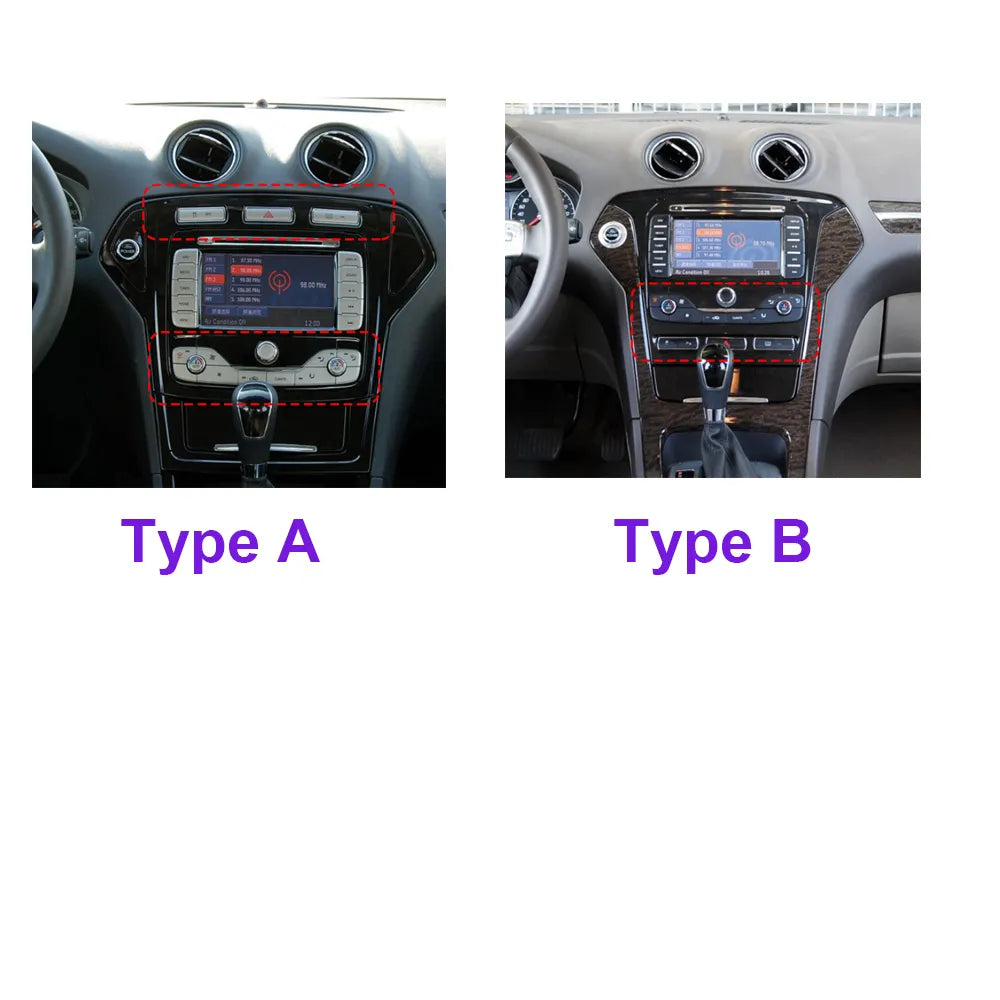 NAVISTART Android Car Radio Multimedia Video Player Navigation GPS For Ford Mondeo 2007-2010 4G WIFI Carplay DSP NO DVD 2 Din