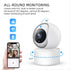 5MP HD IP Camera Smart Auto Tracking Indoor Baby Monitor Wifi Surveillance Camera Security Home Night Vision Video Two-Way Audio