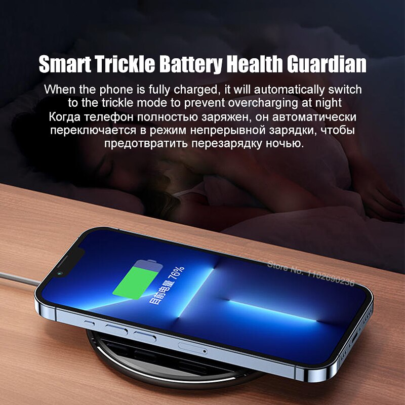 30W Original Magnetic Wireless Charger For Apple iPhone 13 12 11 14 Pro Max Samsung S23 S22 S21 Ultra Plus Xiaomi Mi 13 12 Pro