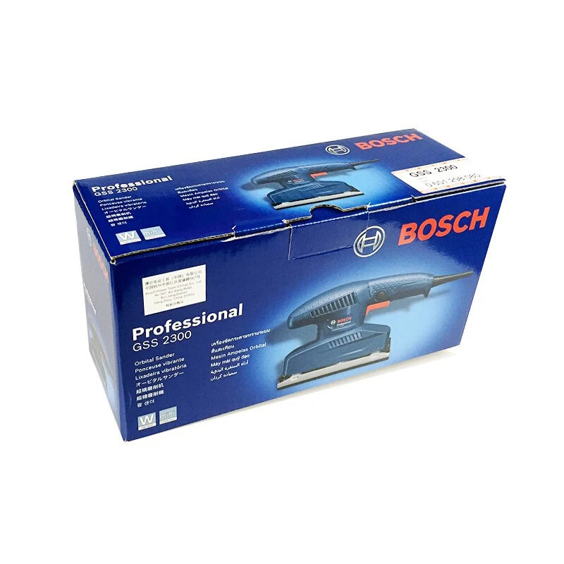 Bosch Orbital Sander Professional GSS 2300 190W 12000rpm Polisher Polishing Grinding Sandpaper Machine Electrical Power Tool