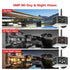 BOAVISION Outdoor 4K 8MP 6MP 180° Ultra Wide View Angle Panoramic WIFI Dual Lens Fixed IP Camera AI Human Detection Security Cam