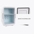 Car Refrigerator Mini Portable Fridge 4 Liter Cosmetic Fridge Mini Desk Fridge Cooler And Warmer For Skin Care Cosmetics