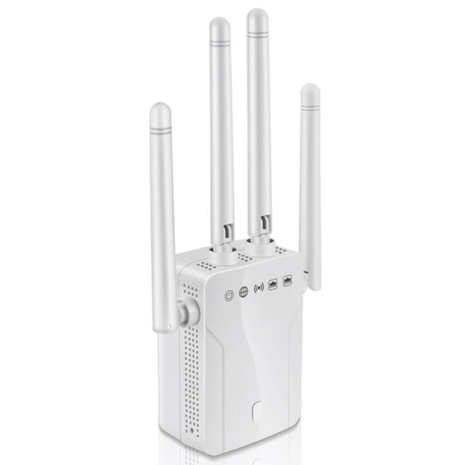 PzzPss Wireless M-95B Repeater Wifi Router 300M Signal Amplifier Extender 4 Antenna Router Signal Amplifier For Office Home