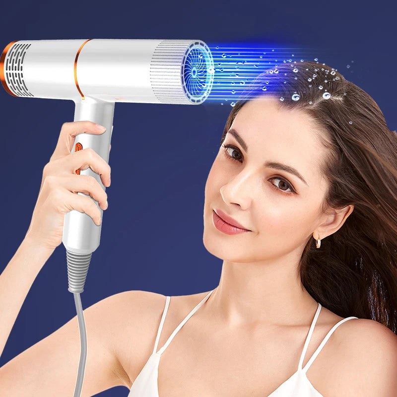 Professional Hair Dryer Strong Wind Salon Dryer Hot Air and Cold Air Wind Negative Ionic Hammer Blower Dry Electric Hair Dryer