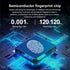 Outdoor Smart Padlock Fingerprint Locker Bag Locks Dormitory Anti-Theft Lock USB Recharge Security Rainproof Keyless Door Lock