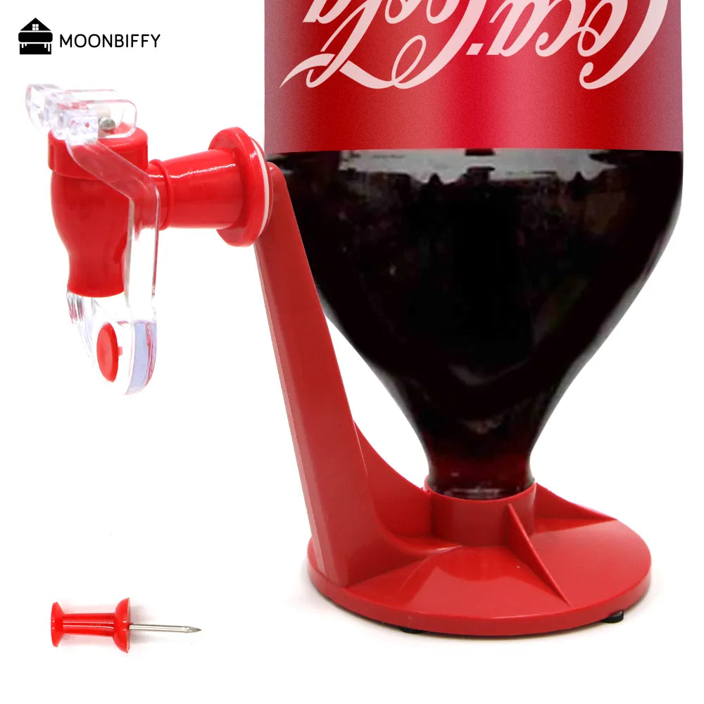 Soda Dispenser Bottle Novelty Saver Lemonade Coke Inverted Carbonated Beverage Upside Down Drinking Water Dispense Machine Bar