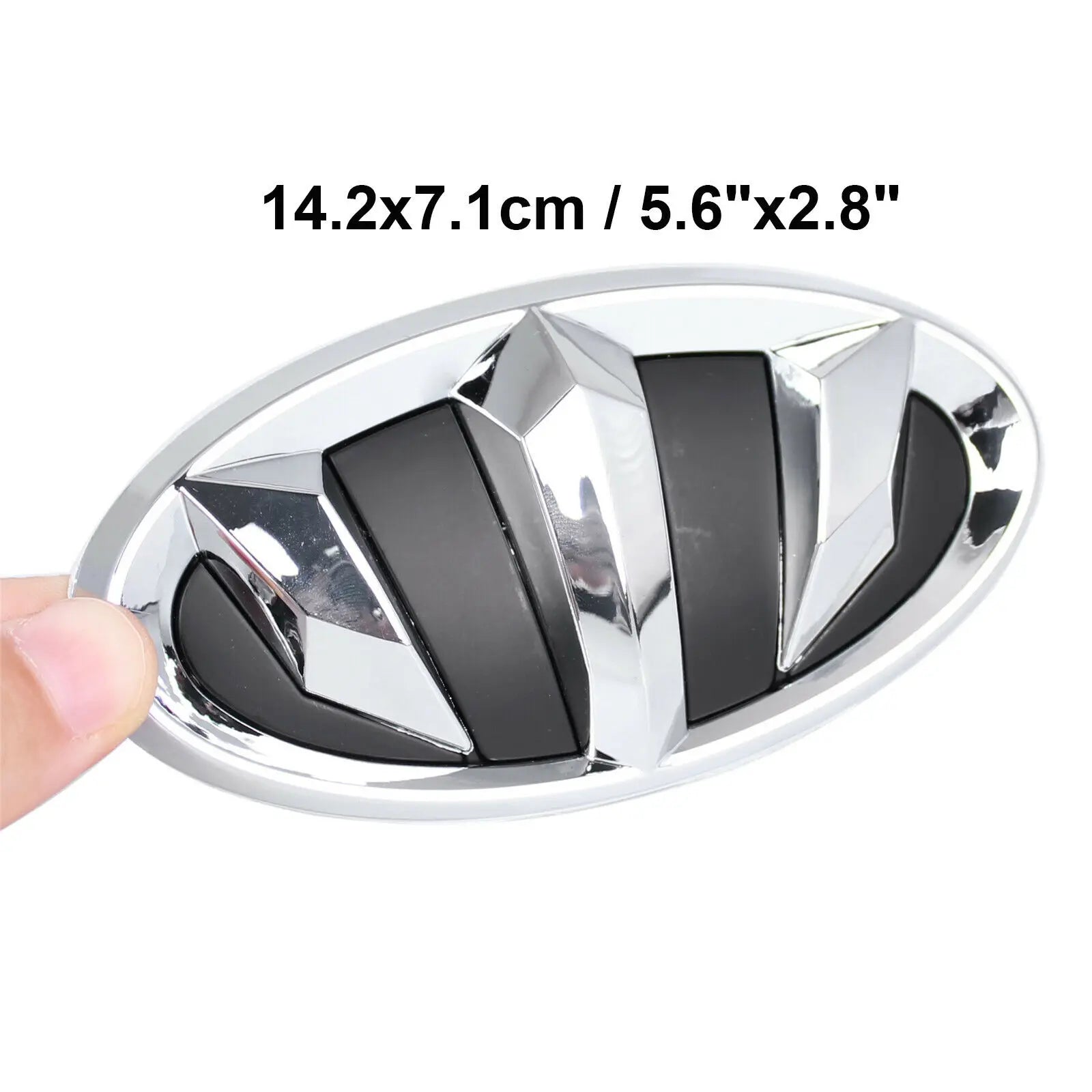 Brenthon Front Grille Hood Rear Lid Trunk Car Steering Wheel Center Cap Emblem Stickers Badge for Sonata K5 Accessories