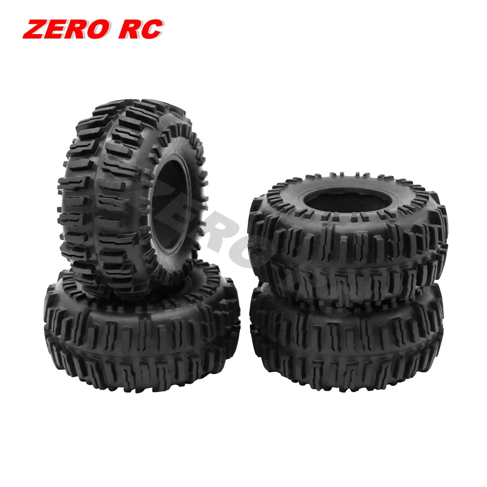 1/10 SCALE RC CAR 2.2" SOFT Tires ROCK CRAWLER 120-130MM Tyre WITH FOAM For 1:10 AXIAL WRAITH RR10 RBX10 TRX-4 TRX-6 CAPRA TRUCK