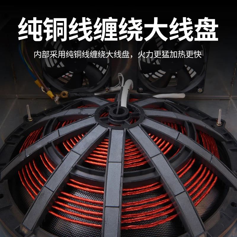 Eight-pin commercial induction cooker 3500w concave induction cooker high-power 5000w watt sizzling hotel electric frying stove
