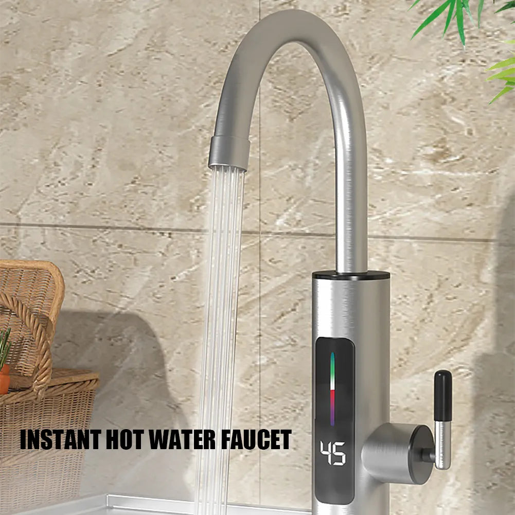 Tap Electric Water Heater low consumption Heating Faucet Hot Cold Mixer 360 Degree Rotation Home Kitchen Bathroom Supplies