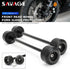 R7 Front Axle Fork Crash Sliders For YAMAHA YZF R7 2021-2023 YZFR7 Motorcycle Accessories Rear Wheel Hub Anti-Collision Block