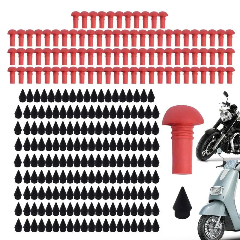 Vacuum Tire Repair Nail for Motorcycle Tire Puncture Screw Motorcycle Fitting Set Tubeless Wheel Repair Puncture Kit Patch Car